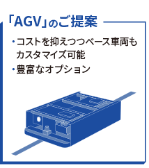 松岡技研の無軌道AGVの特徴